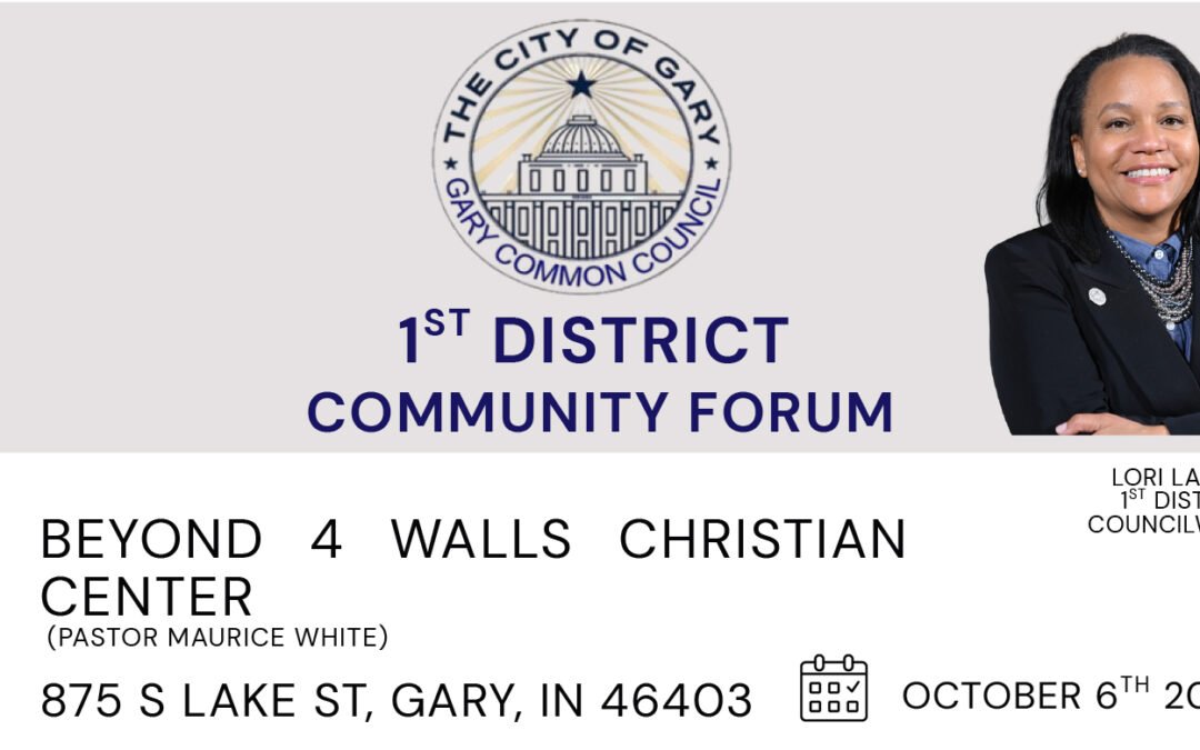 1 DISTRICT COMMUNITY FORUM