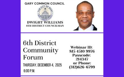 6th DISTRICT COMMUNITY FORUM