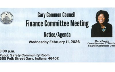 Gary Common Council Finance Committee Meeting
