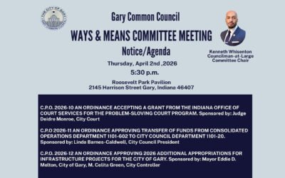 WAYS & MEANS COMMITTEE MEETING