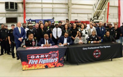 Historic Contract with Gary Fire Fighters’ Union, Ending 23-Year Pause