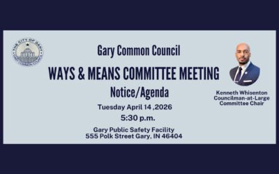 WAYS & MEANS COMMITTEE MEETING